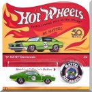 Hot Wheels - '67 HEMI Barracuda: 50th Originals Collection #5/5 (2018) *Green* Hot Wheels - '67 HEMI Barracuda: 50th Originals Collection #5/5 (2018) *Green*