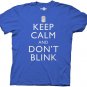 T-Shirt - Doctor Who: Keep Calm And Don't Blink (2014) *Ripple Junction / Small*