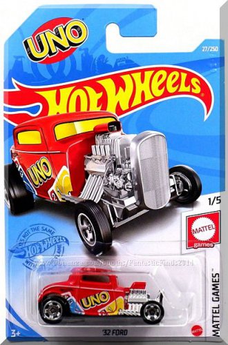 Hot wheels long card Red edition ´32 Ford uno 