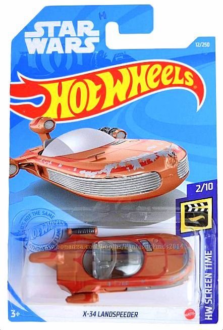 Hot Wheels X 34 Landspeeder Hw Screen Time 210 12250 2021 Star Wars 7155