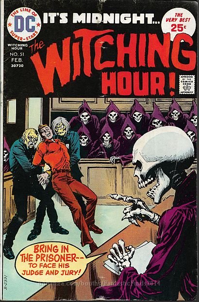 The Witching Hour 51 1975 Bronze Age Dc Comics Cynthia Mildred