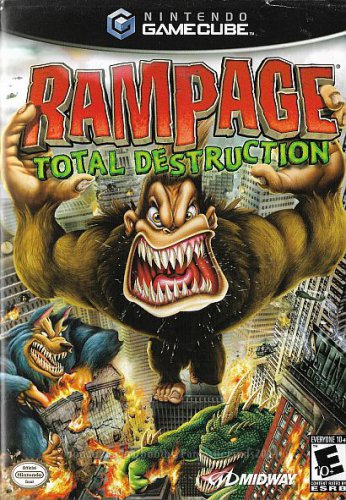 Nintendo GameCube - Rampage: Total Destruction (2006) *Complete w/Instructions*