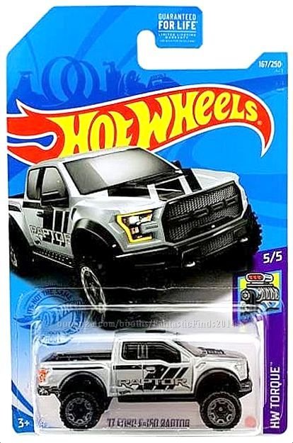 Hot Wheels - '17 Ford F-150 Raptor: HW Torque #5/5 - #167/250 *Gray ...