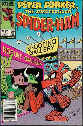 Peter Porker, The Spectacular Spider-Ham #2 (1985) *Star Comics / X-Bugs*