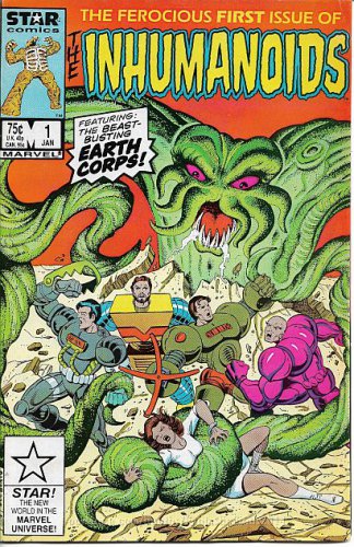 The Inhumanoids #1 (1987) *Star Comics / Marvel Comics / Ferocious First Issue!*