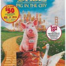 VHS - Babe: Pig In The City (1998) *EG Daily / Mickey Rooney / James Cromwell*