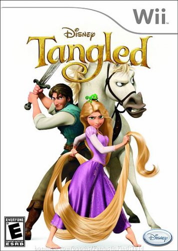 Nintendo Wii - Disney Tangled: The Video Game (2010) *Includes Instructions*