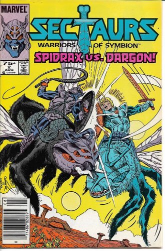 Sectaurs #2 (1986) *Marvel Comics / Copper Age / Spidrax Vs. Dragon! / Pinsor*