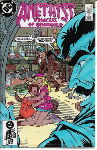 Amethyst #4 (1985) *DC Comics / Copper Age / Princess Of Gemworld / Dark Opal*