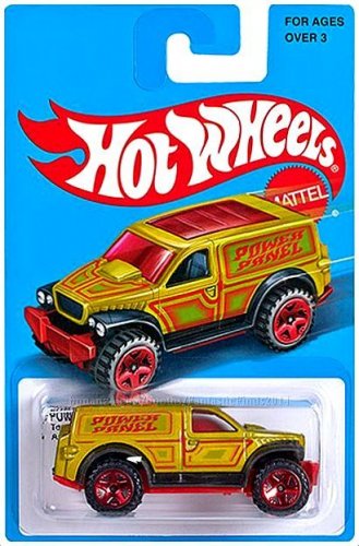 Hot Wheels - Power Panel: 2016 Target Retro Style Series #DNF26 *Green Edition*