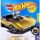 Hot Wheels - '68 Corvette Gas Monkey Garage: '17 HW Screen Time #99/365 *Gold*