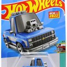 Hot Wheels - Toon'D '83 Chevy Silverado: Tooned #4/5 - #104/250 (2022) *Blue*