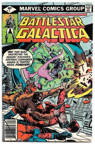 Battlestar Galactica #7 (1979) *Marvel Comics / Bronze Age / Starbuck / Apollo*