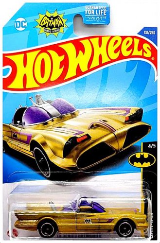 Hot Wheels - TV Series Batmobile: Batman #4/5 - #131/250 (2022) *Gold Edition*