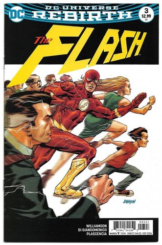 The Flash #3 (2016) *DC Comics / Rebirth / Variant Cover Art By Dave Johnson*