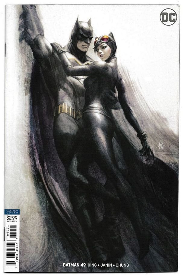 Batman #49 (2018) *DC Comics / Catwoman / Cover Art By Stanley 'Artgerm ...