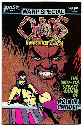 Warp Special #1 (1983) *First Comics / Prince Chaos / Valaria / Symax / Sci-Fi*