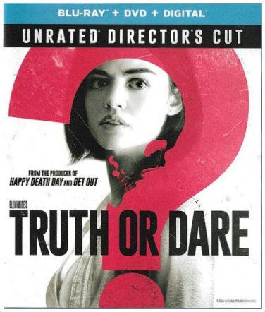 Blu-Ray - Truth Or Dare: Unrated Director's Cut (2018) *Lucy Hale  / Horror*
