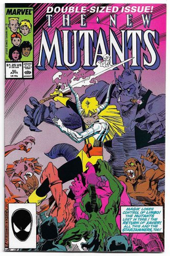 The New Mutants #50 (1987) *Marvel Comics / Magik / Cover Art By Rick Leonardi*