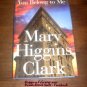 You Belong to Me by Mary Higgins Clark (1998, Hardcover)