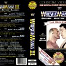 WWF-WWE WRESTLEMANIA III COLISEUM VIDEO ORIGINAL WRESTLING VHS