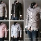 Mens Long Sleeved casual slim fit shirt (5 colours)