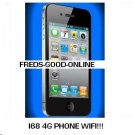 I68 4G mobile quadband dual sim phone.Touch screen" WIFI" QUALITY ITEM