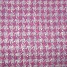 Purple Grey Plaid Wool Like Fabric  1yd x 56" wide
