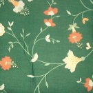 Waverly "Tanglewood" Green, Rust, Gold Home Decor Fabric  7 1/6" x 48" wide