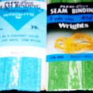 Wrights Grass Green 100% Nylon Flexi-Lace Seam Binding  3 yds
