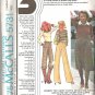 McCalls 5731 (1977) Vintage Pattern Top Skirt Pants Dickey and Cuffs  Size 12, 14, 16  Uncut