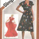 Simplicity 9870 (1980) Pattern Pullover Lined Dress in Two Lengths  Size 12  Uncut