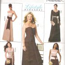 Butterick 5419 (2009) Pattern Special Occasion Wedding Evening Top Skirt Sash  Size 8-14 Uncut
