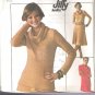 Simplicity 7750 (1976) Vintage Pattern Knit Pullover Dress Top Skirt  Size 12-14  Uncut