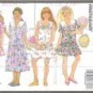 Butterick 6180 (1992) Pattern Girls Wide Tie Collar Dress Jumper Size 7-10 Uncut