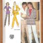 Simplicity 9406 (1980) Vintage Pattern Straight Leg Pants Unlined Jacket Size 10 Uncut