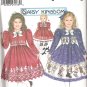 Simplicity Daisy Kingdom Childs Girls Dress Jacket Matching Doll Clothes Size 3-6 Uncut