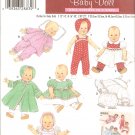 Simplicity 4707 (2004) Vintage Reprint Doll Dress Coat Top Overalls Pajamas Pattern S-M-L UNCUT