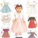 Simplicity 4364 (2005) 18" Doll Dress Top Skirt Leotard Tutu Jacket Pattern UNCUT