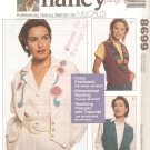 McCalls Sewing with Nancy 8699 (1997) Lined Vest Pattern Size 8 10 12 14 16 18 20 22 UNCUT