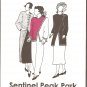 Park Bench Pattern Co. #11 (1995) Asymetrical Long Short Top Jacket UNCUT