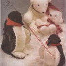 McCalls 2543 (1999) Penguins Polar Bears Two Sizes Pattern UNCUT