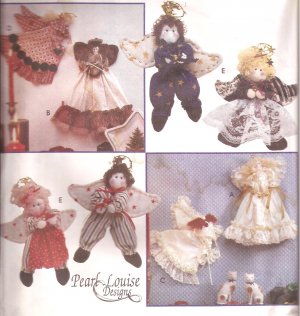 Simplicity 9375 (1995) Tree Top Flying and Small Angels Pattern UNCUT
