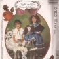McCalls 5163 (1990)  Children Girls Lined Capelet Dress Bag Doll Clothes Pattern Size 4 5 6 UNCUT