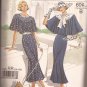 Simplicity 9360 (1988) Vintage Look Dress Capelet Pattern Size 14 16 18 20 UNCUT