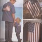 Simplicity 7246 (2002) American Flag USA Eagle Motif Transfers Flag Applique Pattern UNCUT