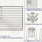 Simplicity 7246 (2002) American Flag USA Eagle Motif Transfers Flag Applique Pattern UNCUT