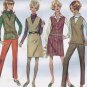 Simplicity 7795 (1968) Vintage V-Neck Jumper Top Skirt Pants Pattern Size 16 UNCUT