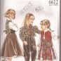 New Look 6612 Girls Vest Jacket Skirt Pants Pattern Size 4 5 6 7 8 9 10