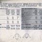 Butterick 4546 Asymmetrical Button Closing Long Dolman Sleeves Top Pattern Size 12 14 16 UNCUT